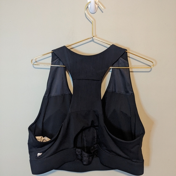 Fabletics Black Padded Workout Bra, size 2X - Picture 3 of 6
